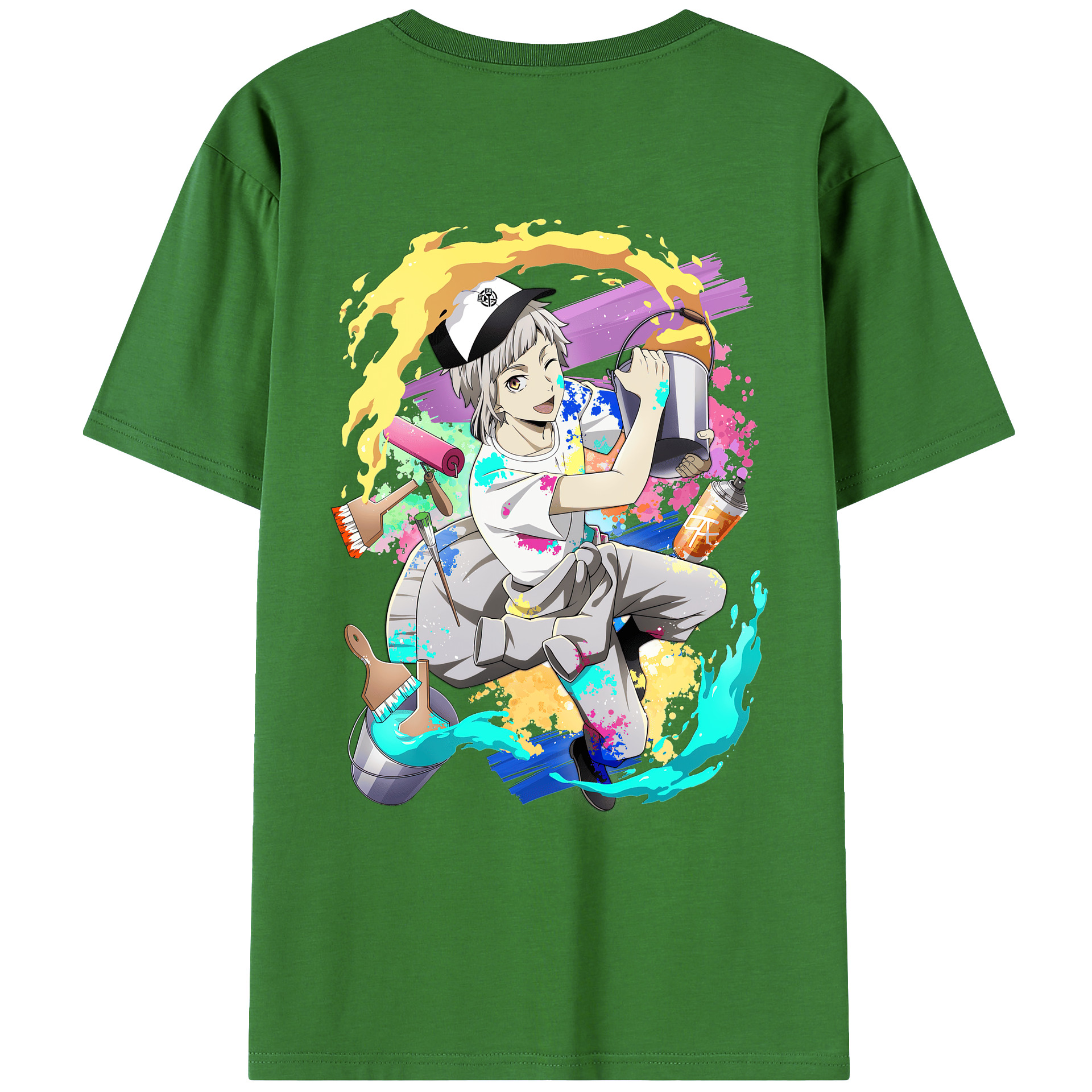 （画像用） 文豪ストレイドッグス Bungo Stray Dogs レディース半袖Tシャツ(バックプリント)